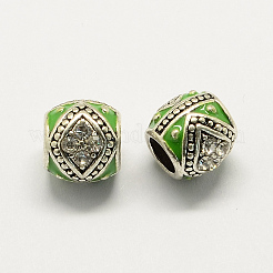 Perline europeo rhinestone  in lega&nbsp;MPDL-R036-21