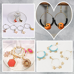 100 шт. 316 хирургическая нержавеющая сталь винные бокалы кольца подвески STAS-BBC0003-17C