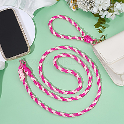 2 шт. шнур из полиэстера и спандекса для телефонного ремешка на руку&nbsp;HJEW-PH02163