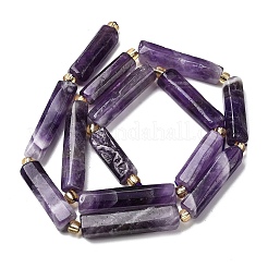 Природный аметист нитей бисера&nbsp;G-D353-A16-01