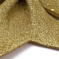 Украшение из блестящей ткани с бантом&nbsp;LS-DIY-I112-01G