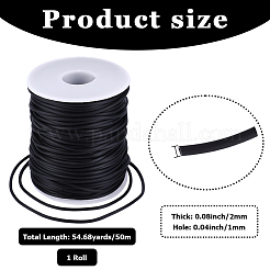 1 рулон полой трубы ПВХ трубчатый синтетический резиновый шнур&nbsp;RCOR-CY0001-01A