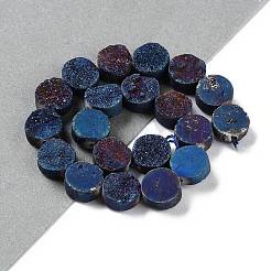 Гальванические натуральный druzy шарики агата стренг&nbsp;G-M433-01B