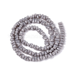 Opache perle di vetro fili&nbsp;GLAA-Q107-01A-A08
