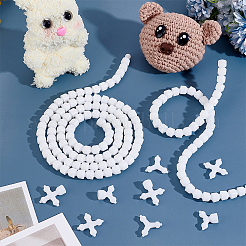 Пластиковая фигурка подвижный скелет AJEW-UN0002-52