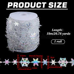 Акриловые шнуровые бусины для украшения вечеринки&nbsp;FIND-WH0816-062A