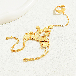 Браслеты с кольцами из латуни для женщин UV8237