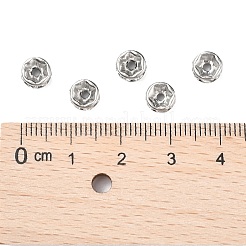 316 chirurgische Edelstahl-Strass-Abstandsperlen&nbsp;X-STAS-L285-001P-02