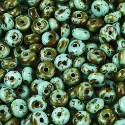 Пикассо стеклянные бусины&nbsp;SEED-N010-01F