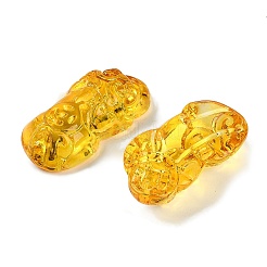 Окрашенного распылением имитация нефрита стеклянные бусины&nbsp;GLAA-Z007-01C