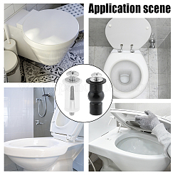 6 комплект из 2 универсальных болтов для сиденья унитаза из нержавеющей стали FIND-UN0001-99