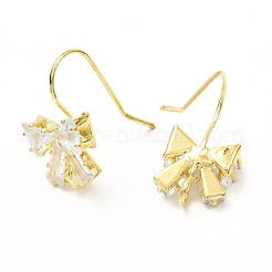 Латунные крючки для серьги из чистого циркония&nbsp;ZIRC-K087-23G