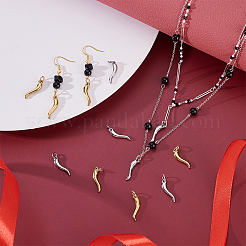 12 шт. подвески из нержавеющей стали 304 двух цветов&nbsp;PALLOY-PH01906