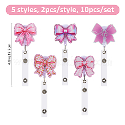 10 шт. 5 стиля акриловых значков на катушках&nbsp;HJEW-FH00218