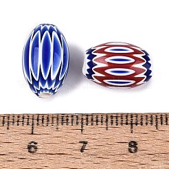 Perline a barilotto in vetro millefiori fatte a mano&nbsp;LA-N002-07A