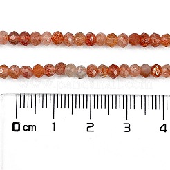 Натуральный Sunstone бисер пряди G-L597-B02-02