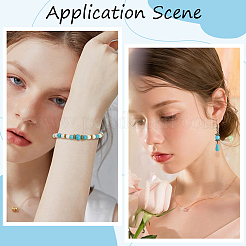 240шт 12 стиля сплава распорные бусины&nbsp;TIBEB-SC0001-45