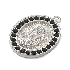Pendentifs en acier inoxydable 304 et strass&nbsp;STAS-G371-09E-02P