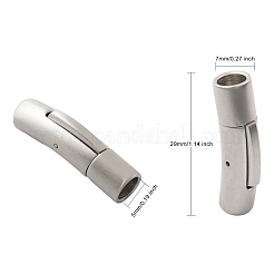 Матовая стойкая к потускнению колонна из нержавеющей стали 304 байонетные застежки STAS-N014-31-5mm-A