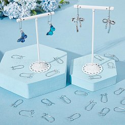 150 шт. фурнитура для сережек-колец из нержавеющей стали 304 STAS-SC0005-09