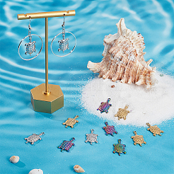 12 шт. подвески из нержавеющей стали 304 двух цветов&nbsp;STAS-UN0041-23