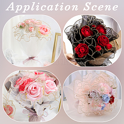 Мятая волнистая марлевая пряжа&nbsp;DIY-CY0001-78A