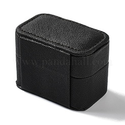 Прямоугольные коробки для хранения колец из искусственной кожи&nbsp;CON-K002-06A