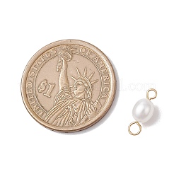 Подвески с разъемом для риса из натурального культивированного пресноводного жемчуга PALLOY-JF04186-02