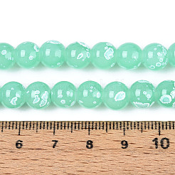 Backfarbe Glasperlen&nbsp;X1-DGLA-N015-8mm-07