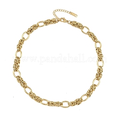 Ожерелья из звеньевой цепи из нержавеющей стали 304&nbsp;NJEW-L470-03G