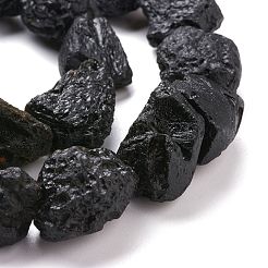 Бусины из натурального тектита G-K419-01A