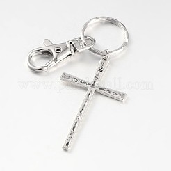Сплав крест брелок KEYC-JKC00068-01
