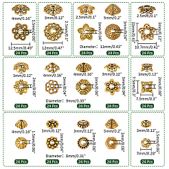 360 шт. 15 колпачка из сплава тибетского стиля&nbsp;FIND-PH0018-49