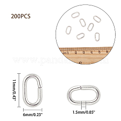 Кольца прыжок овальные железные IFIN-PH0024-44P