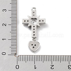 Стойки обшивки латунь микро проложить Циркон подвеску KK-P247-07P