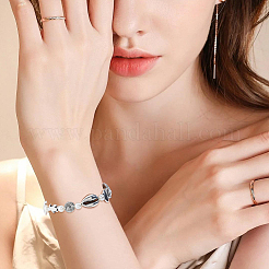 Perline in lega stile tibetano&nbsp;TIBEB-HS0001-08