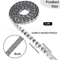 2.4 yarda de moldura de cabeza de clavo de acero inoxidable 201&nbsp;OCOR-GF0006-16