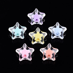 Perles en acrylique transparente&nbsp;TACR-N011-001B-01