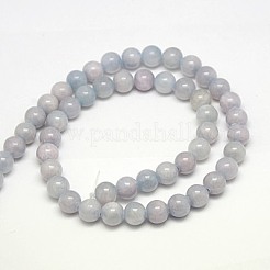 Естественный желтый нефрит бисер нитей&nbsp;LS-G-G598-4mm-YXS-08