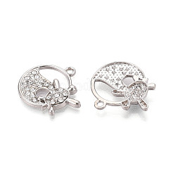 Подвески из сплава и страза&nbsp;FIND-N008-07P