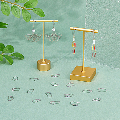 40 шт латунные серьги крючки&nbsp;KK-FH0007-64P