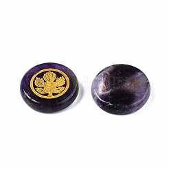 Природный аметист кабошонов G-S375-009C