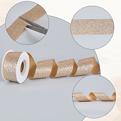 10 ярд блестящей ленты из полиэстера OCOR-WH20001-31C