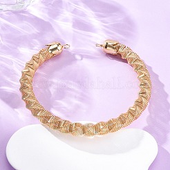 Ожерелья из крученой железной цепочки толщиной 14 мм NJEW-G163-02KCG