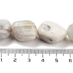 Натуральные полосатые агатовые / полосатые агатовые бусинки&nbsp;G-Z061-A02-01