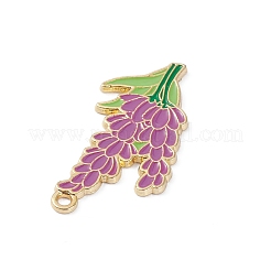 Подвески из эмалевого сплава с покрытием из легкого золота&nbsp;ENAM-D065-01KCG-04