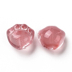 Perle di vetro verniciate a spruzzo trasparente&nbsp;GLAA-I050-05F