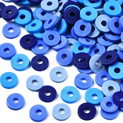 Handgemachte Fimo-Perlen Stränge&nbsp;CLAY-R089-6mm-T02B-31