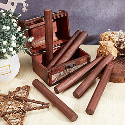Gewachste runde Holzstäbchen&nbsp;WOOD-OC0004-01D