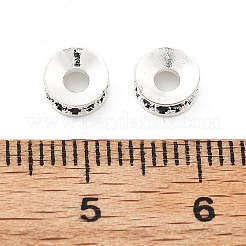 Ottone micro spianare zirconi spacer perline&nbsp;KK-R216-13S-03
